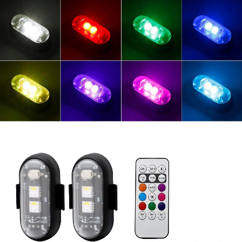 LED světlo proti kolizi – cyklistika a motocykly