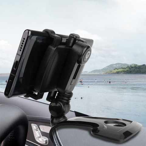 Car Phone Support – 1200° Rotation and Secure Hold