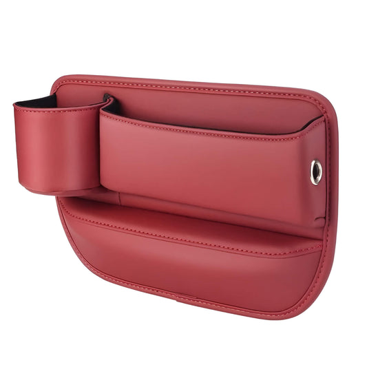 منظم مساحة مقعد السيارة مع حامل أكواب — تخزين مثالي وسهولة الوصول