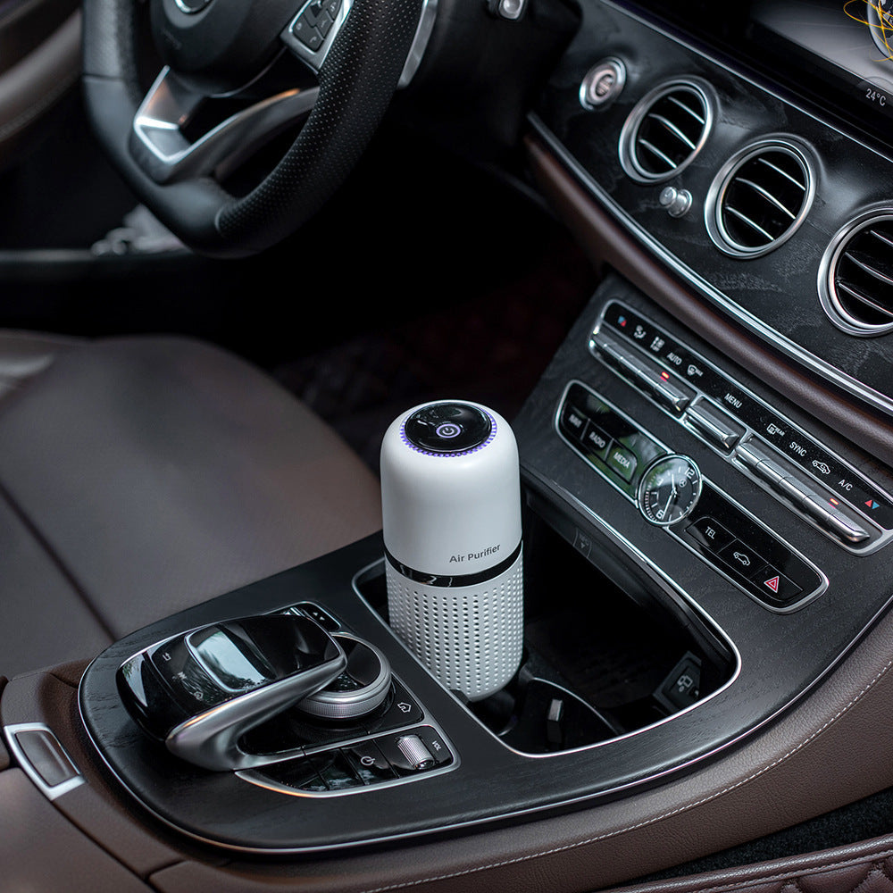 Tragbarer Luftreiniger für das Auto – Leiser Ionisator & USB-wiederaufladbar