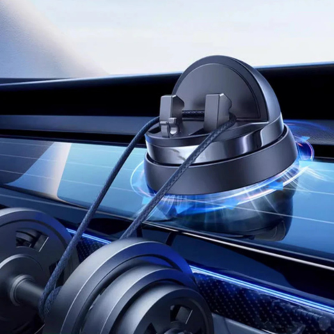 Support Téléphone Voiture 360° – Fixation Ultra-Stable