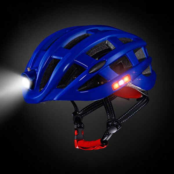 Intelligent cykelhjelm med LED-lys — maksimal sikkerhed og synlighed