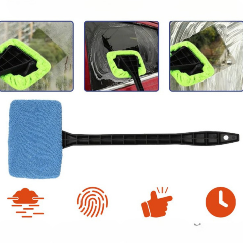 Cleaning Brush For The Inside Of The Windshield
