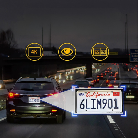 Dashkamera – HD-inspelning med parkeringsövervakningsläge