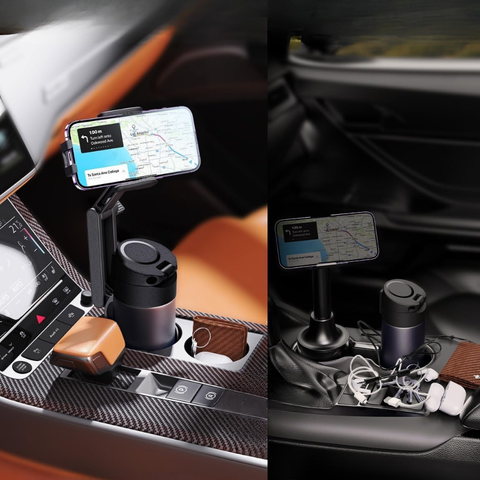 Car Phone Support – Mounting in the Cup Holder
