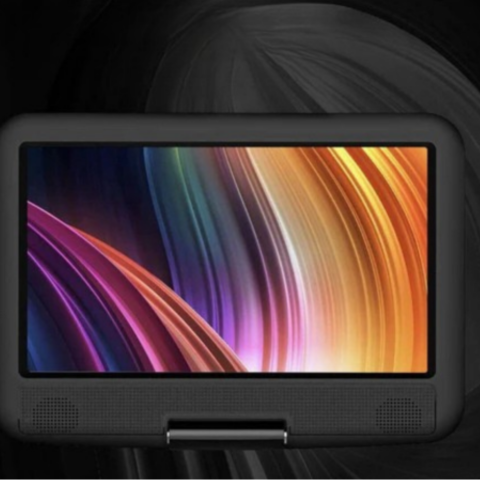 נגן DVD נייד עם פורט SD ו-USB — מסך ברור ונוח