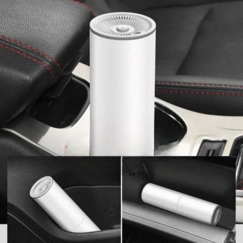 שואב אבק לרכב USB נייד — ניקוי קל ומהיר