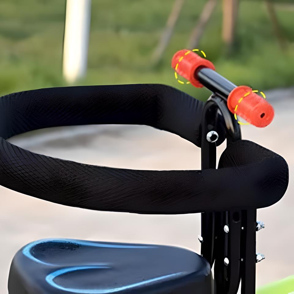Seggiolino Bici Con Poggiapiedi – Comfort E Stabilità Per Bambini