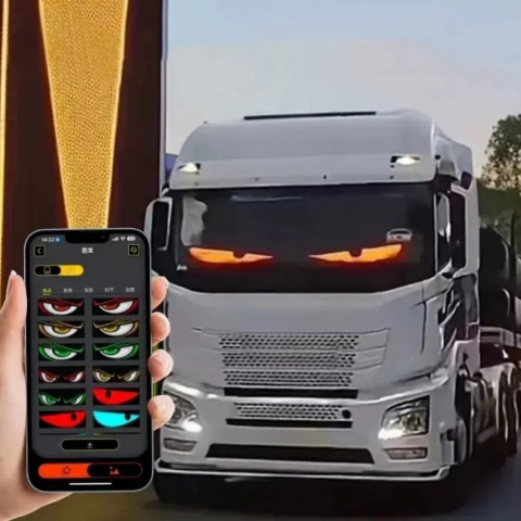 LED-display i bilen – Vis hvad du vil på vejen!