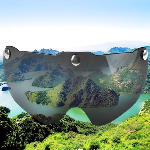 خوذة رياضية للدراجات - واقي وجه مدمج وضبط دقيق