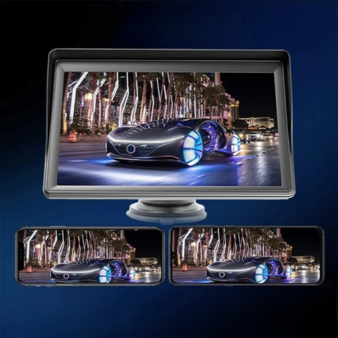 Multimedia-järjestelmä Auto — CarPlay & Android Auto Langattomasti