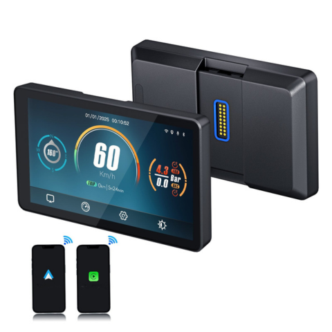 Navigationssystem för motorcykel — Enkel och multifunktionell kontroll