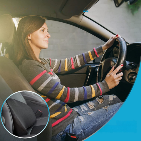 Coussin Auto Pour Dos Et Assise – Confort Renforcé