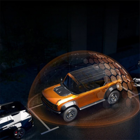 HD Bilkamera Med Berøringsskjerm — HD Dashcam 10 Tommer For Bil