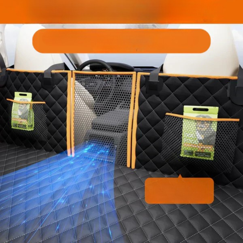 Zitplaatshoes Auto Voor Hond – Waterdicht & Antislip Met Veiligheidsharnas