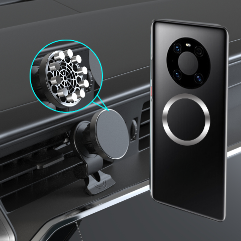 Cargador Magnético Inalámbrico para Coche – Conducción Conectada y Práctica