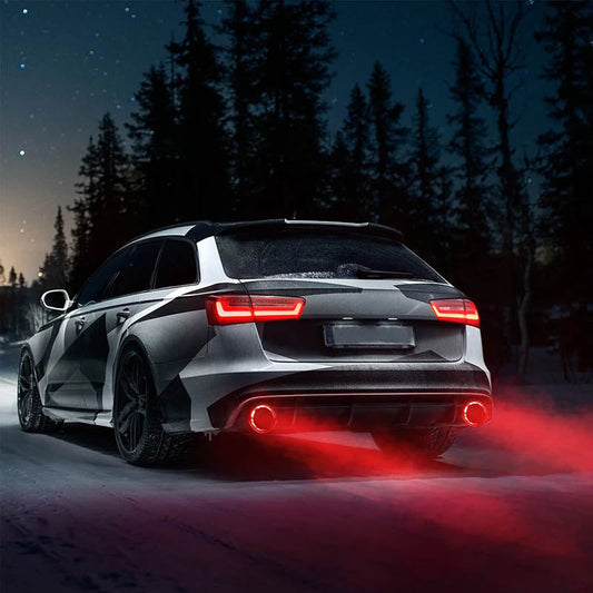 Silenziatore illuminato: effetto visivo e stile sportivo