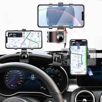 Car Phone Support – 1200° Rotation and Secure Hold 