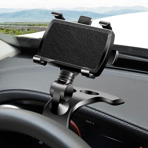 Car Phone Support – 1200° Rotation and Secure Hold 