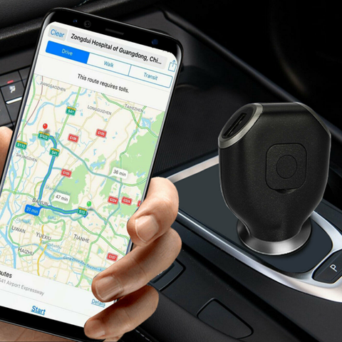 Dispositivo GPS Portatile Per Auto — Tracciamento In Tempo Reale 
