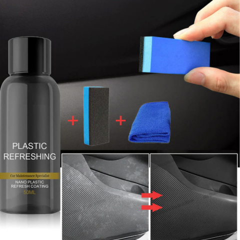 Gel na obnovu plastů automobilů – povrch jako nový 