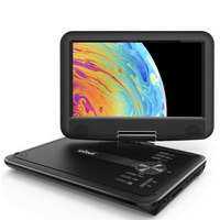 Draagbare DVD-speler met SD- en USB-poort — Helder en praktisch scherm 