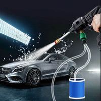 Draagbare hogedrukreiniger - snel onderhoud & waterbesparing