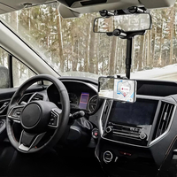 Unterstützung Telefon Auto – Befestigung am Rückspiegel 