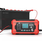 מטען סוללה לרכב חכם 12V/24V - תצוגת LCD & הגנה אוטומטית 