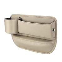 منظم مساحة مقعد السيارة مع حامل أكواب — تخزين مثالي وسهولة الوصول 