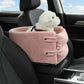 Asiento de coche acogedor para cachorro – Seguridad y confort 