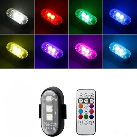 LED Ütközésgátló Fény – Kerékpározás és Motorkerékpározás 