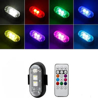 Luz LED Anti-Colisión – Ciclismo y Moto 