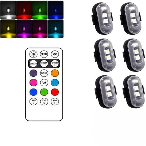 LED Ütközésgátló Fény – Kerékpározás és Motorkerékpározás 