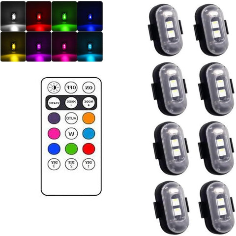LED Ütközésgátló Fény – Kerékpározás és Motorkerékpározás 