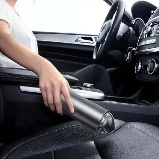 Bezdrátový automobilový vysavač — Rychlé a praktické čištění 