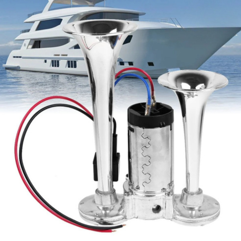 Super Powerful Horn for Vehicles — Ultra Loud Warning Signal 