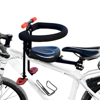 子供のための快適さと安定性 - フットレスト付き自転車シート 