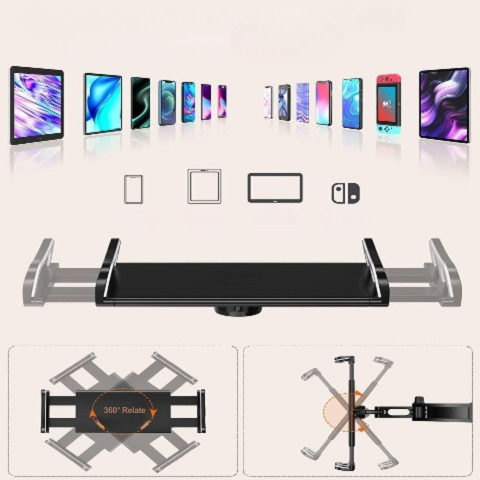 Support Universel Voiture — Compatible Téléphones, Tablettes et Switch