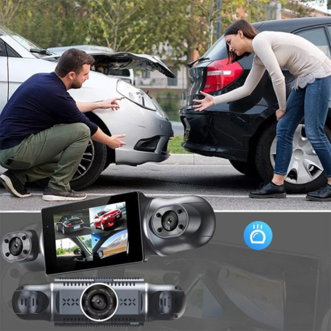 Dashcam de 4 canales - Wifi y GPS integrados