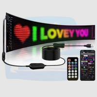 LED Skiltbil - Tilpasset Tekst Og Mønstre 