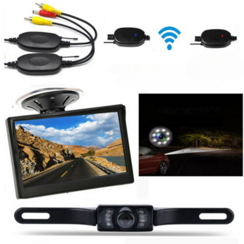 Rearview Camera with Screen – Perfect Visibility for Your Car 