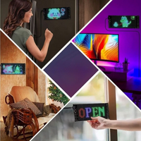 LED Skiltbil - Tilpasset Tekst Og Mønstre 