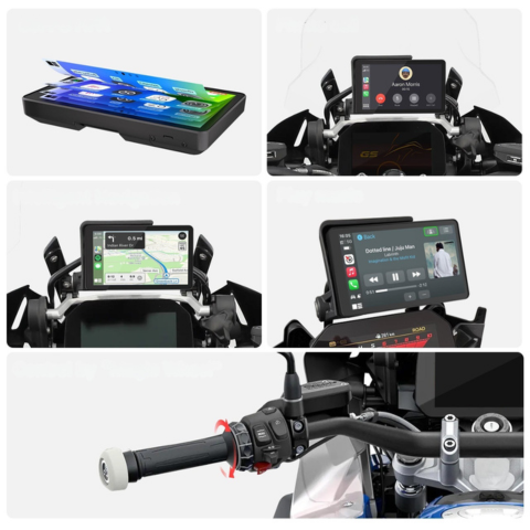 Motorr Navigationssystem — Einfache und multifunktionale Steuerung 