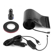 LED Skiltbil - Tilpasset Tekst Og Mønstre 