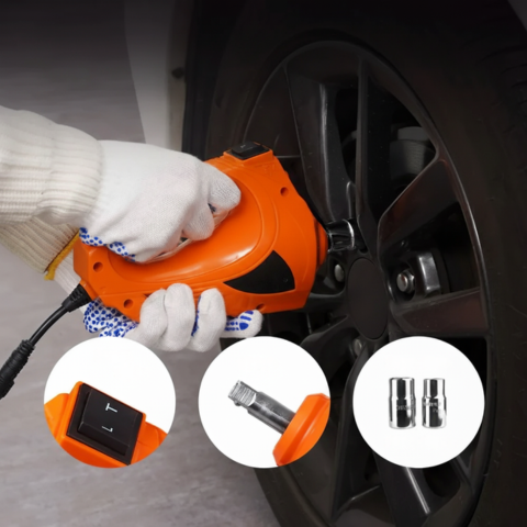 Elektrische Auto Krik 3 Ton — Krachtig, Veilig & Eenvoudig te Gebruiken 