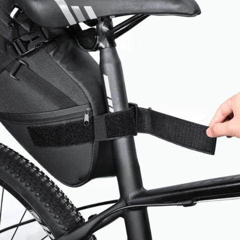 Fiets Zadeltas Grote Capaciteit — Waterdicht & Reflecterend 