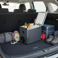 Mini Hűtőszekrény & Autós Ételtartó — 2 Az 1-ben Praktikus 