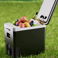 Mini Hűtőszekrény & Autós Ételtartó — 2 Az 1-ben Praktikus 