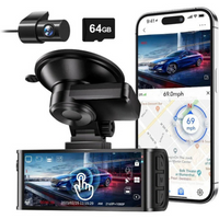 Front and Rear Dashcam – Complete Protection Day and Night 